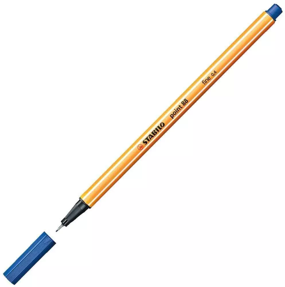 Stabilo Fineliner - point 88 - Einzelstift - blau