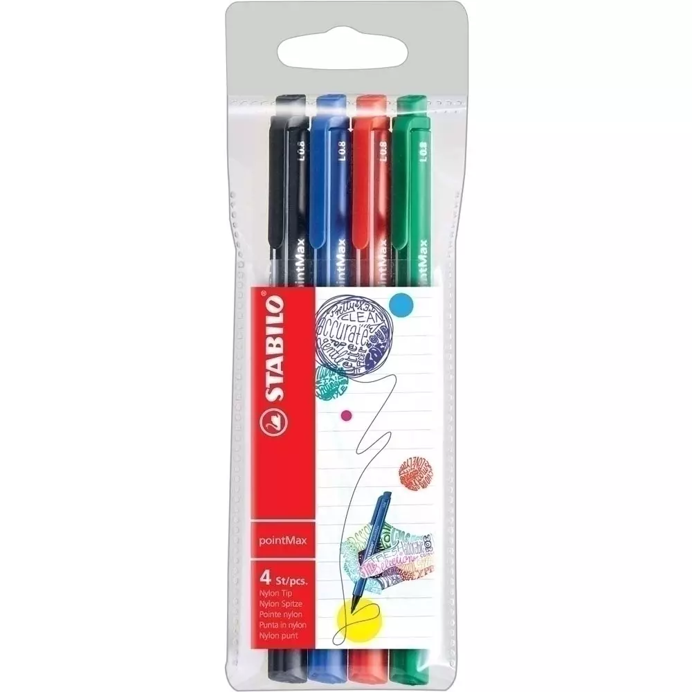 STABILO pointMax 4er Etui office