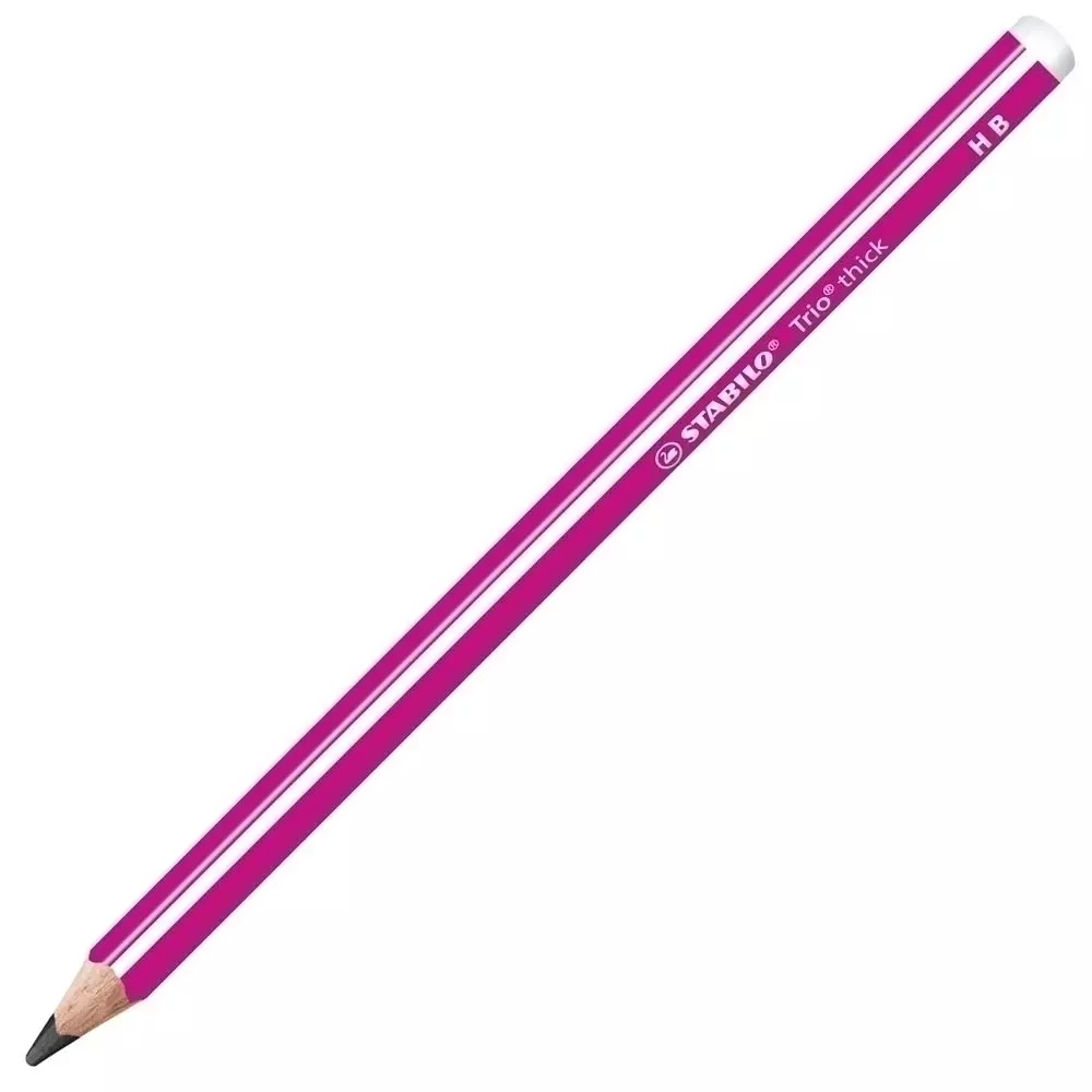 STABILO Trio dick Bleistift pink HB
