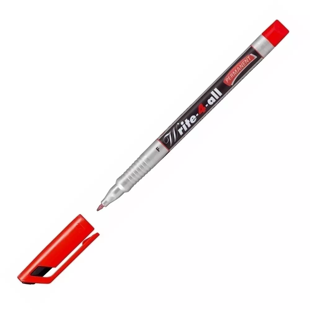 STABILO Write-4-all rot Permanent-Marker fein