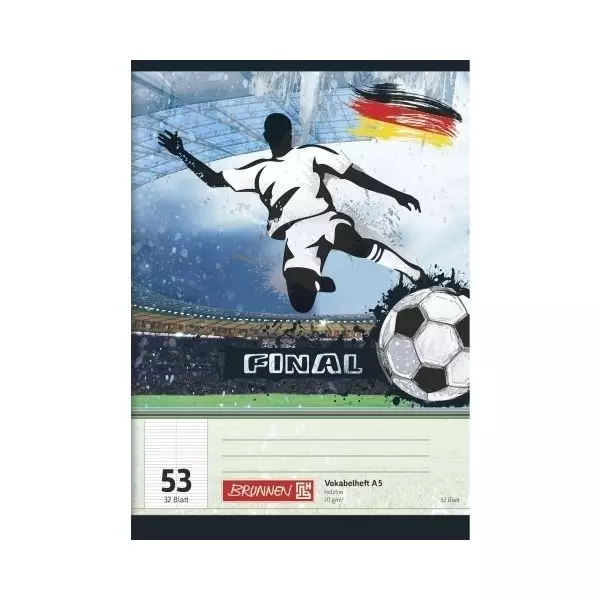 Vokabelheft A5 Fußball
