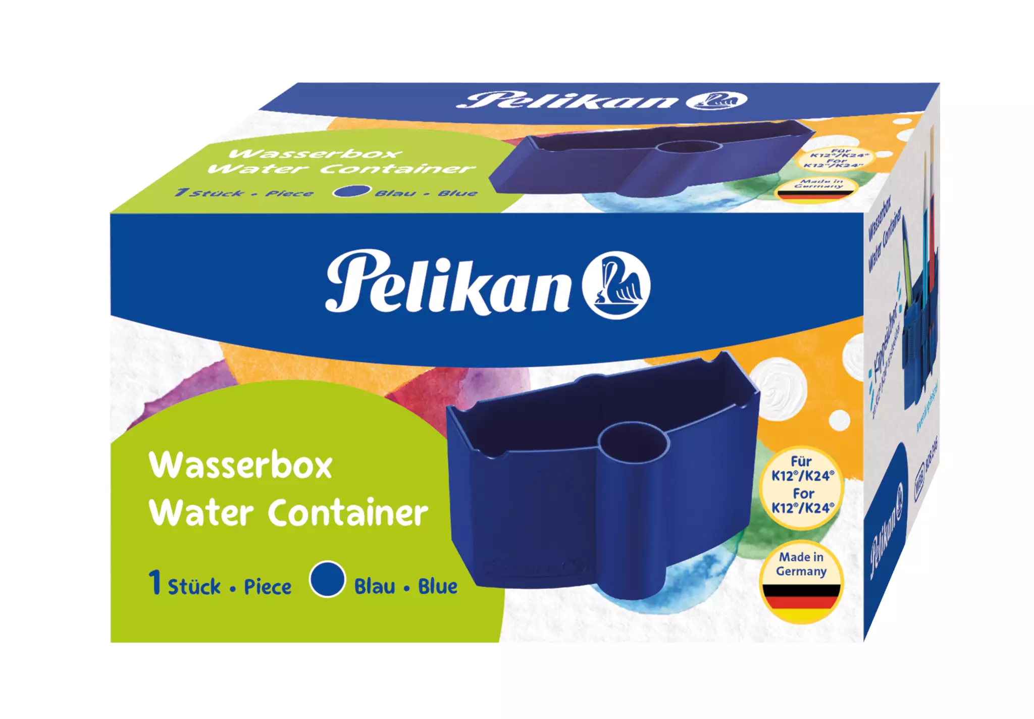 Pelikan Wasserbox 735 - 55 x 100 x 55 mm, blau, 1 Stück
