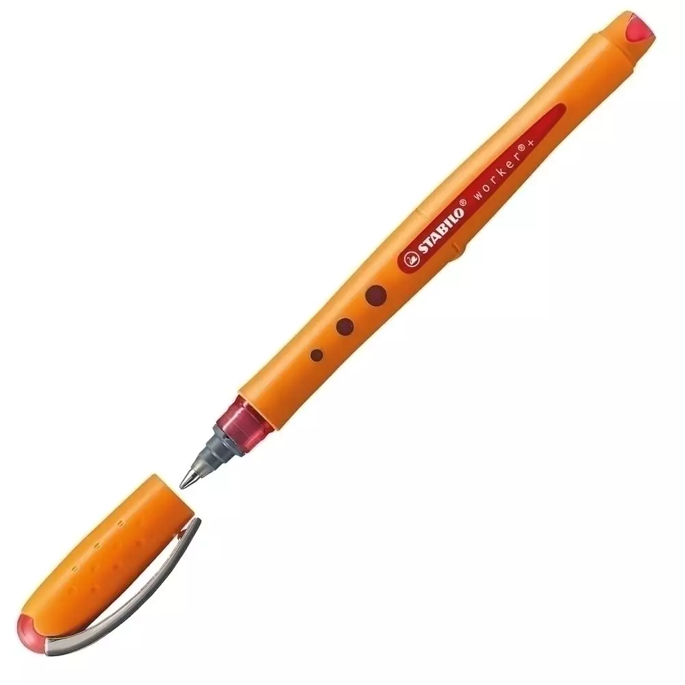 STABILO worker+ rot