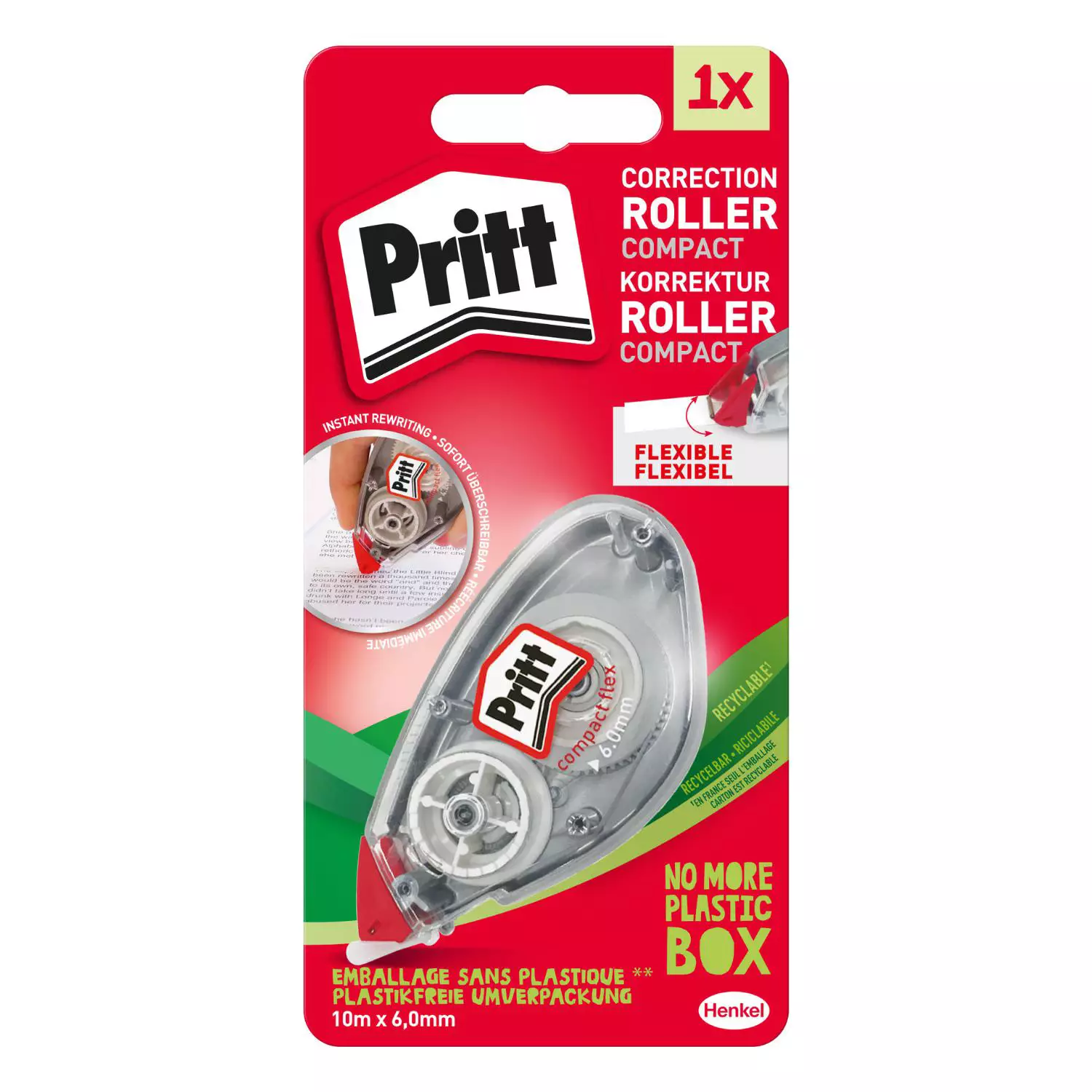 Pritt Korrekturroller Compact 6,0 mm