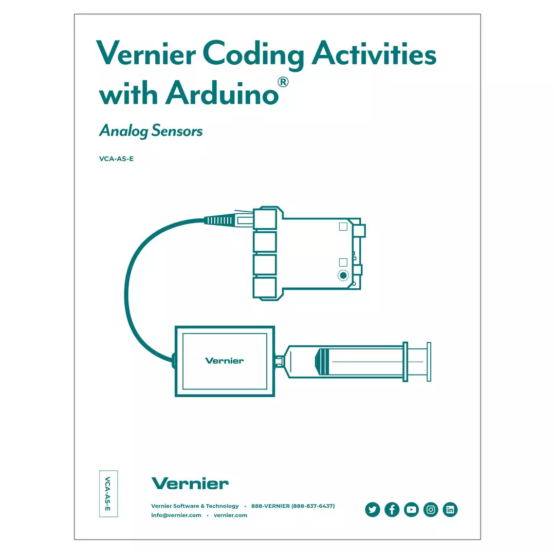 Vernier E-Buch: Coding Activities with Arduino® (VCA-AS-E)