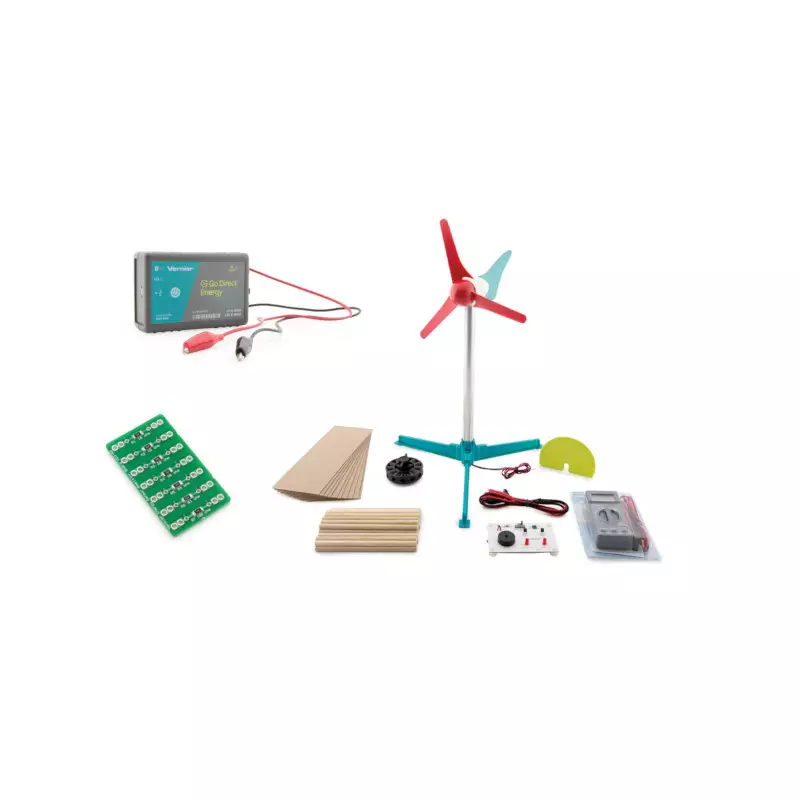 Vernier Go Direct Investigating Wind Energy Package (GDP-EL-WE)