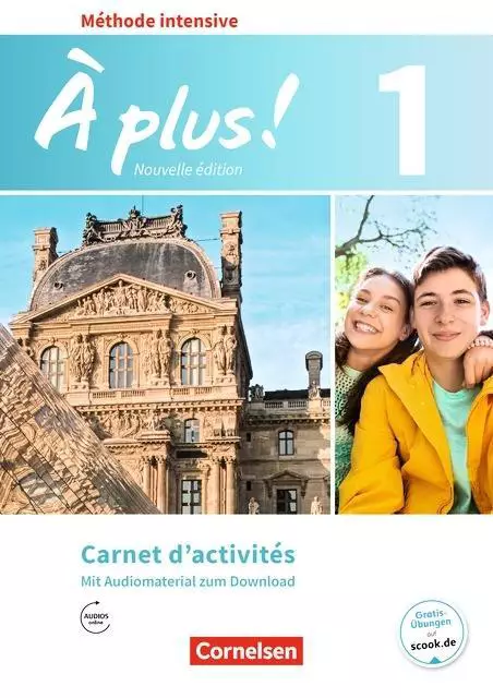 À plus! Méthode intensive Band 1 - Carnet d'activités mit Audios online