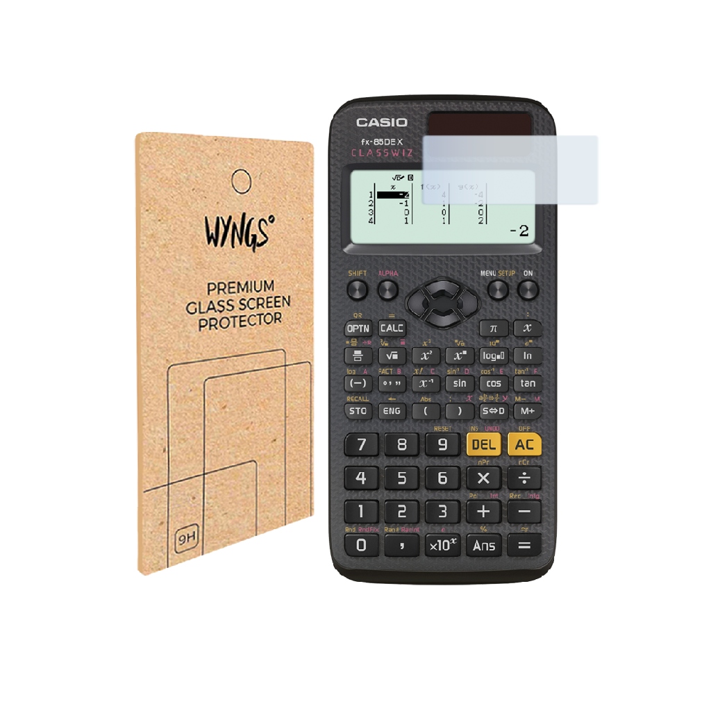 WYNGS Displayschutzfolie zum Casio FX-85DE X
