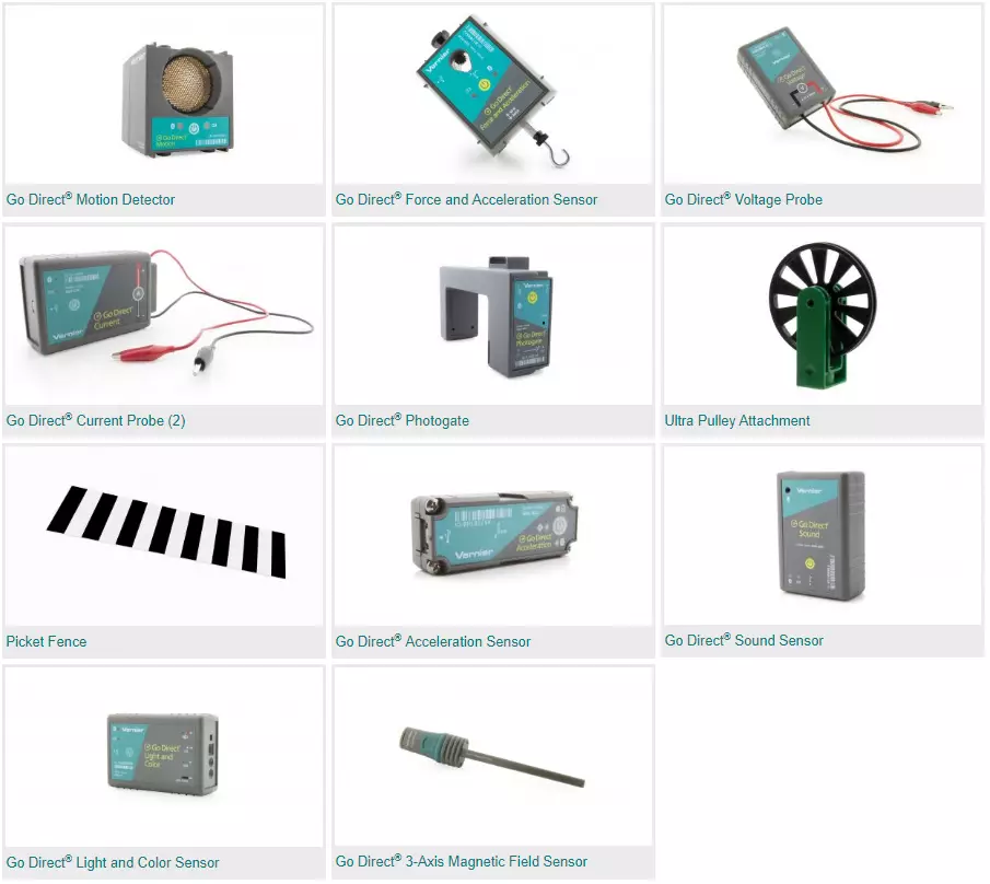Vernier Go Direct Physik Deluxe Paket