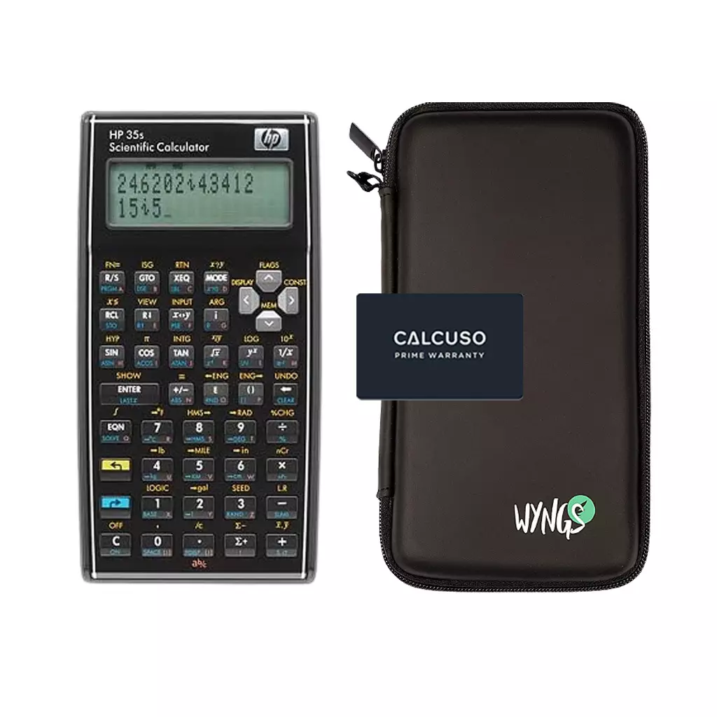 CALCUSO Sparpaket Schwarz mit HP 35S