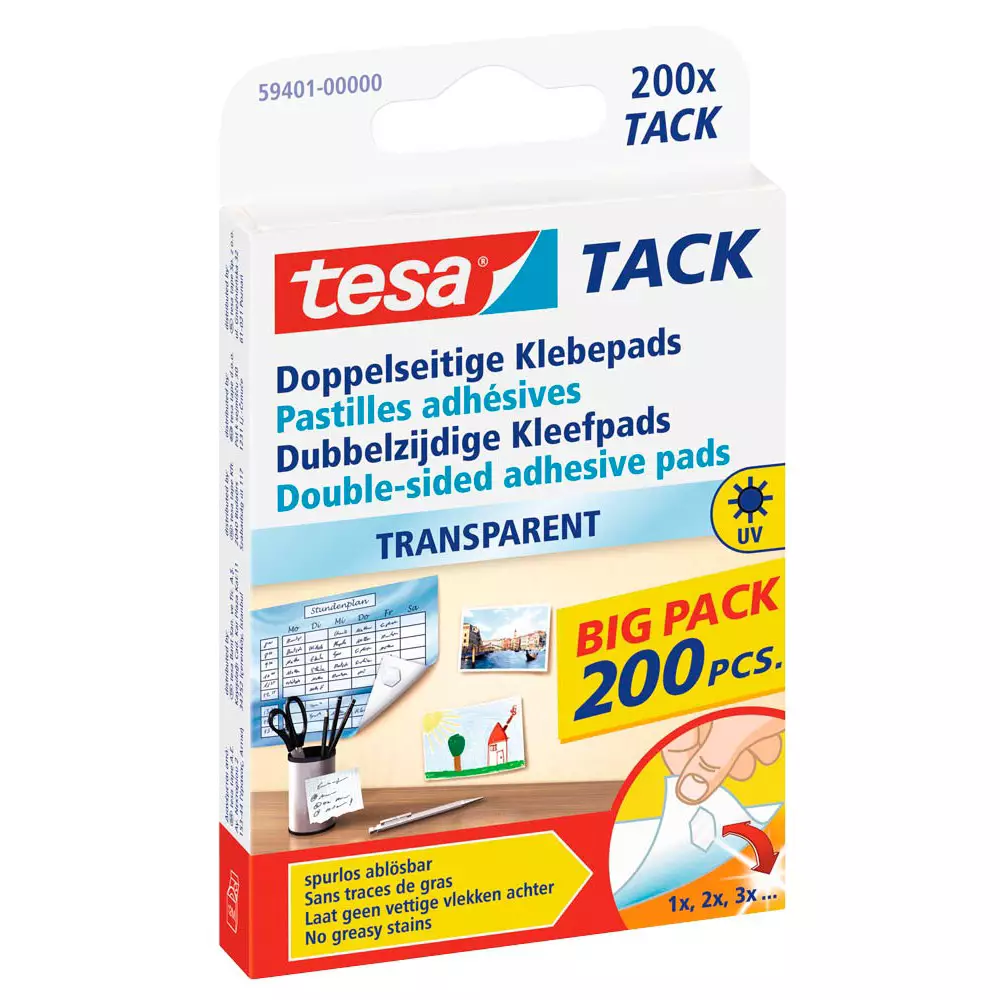 Klebepads Tesa 59401, Tack