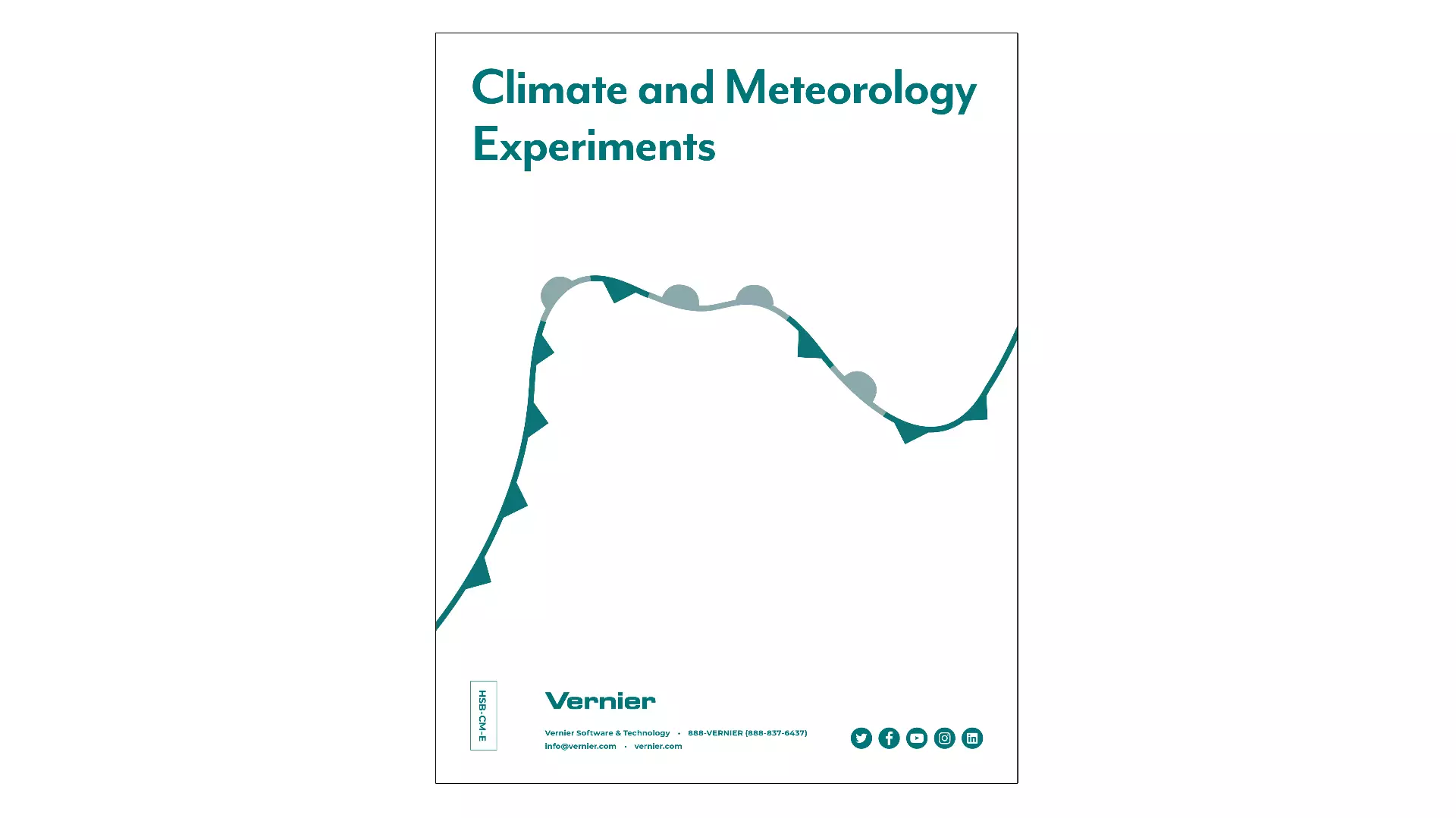 Vernier E-Buch Klima und Meteorologie Versuche (HSB-CM-E)