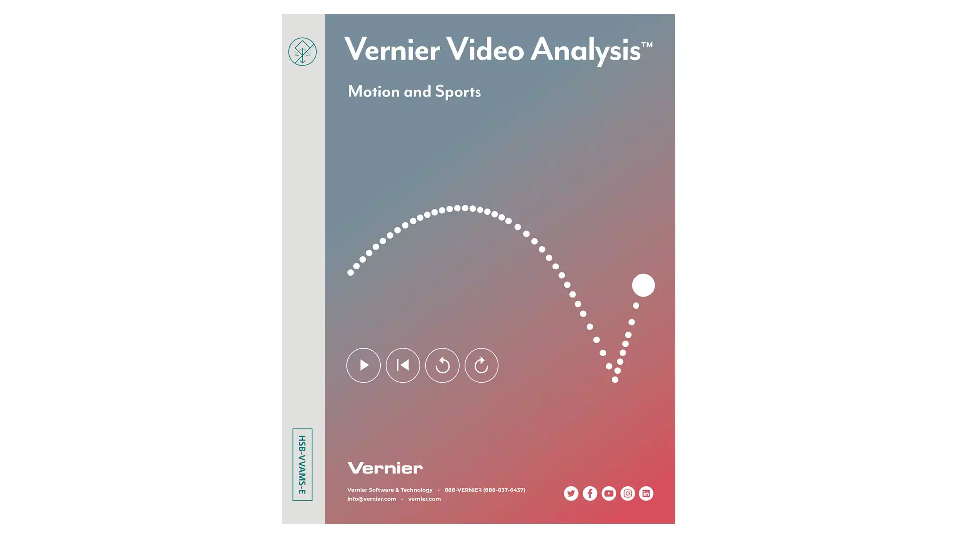 Vernier E-Book: Video Analysis: Motion & Sports (HSB-VVAMS-E)
