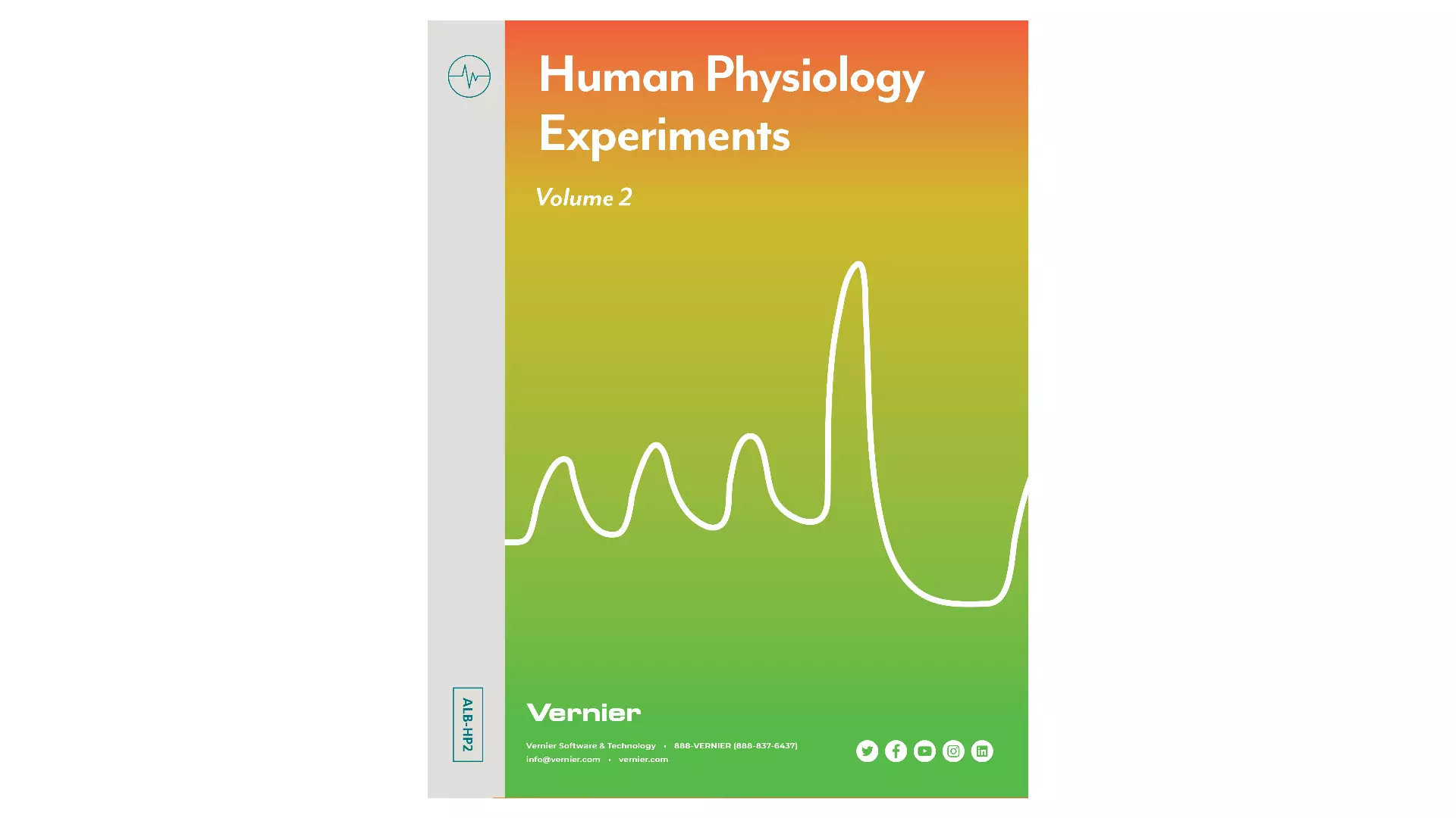 Vernier E-Book Experimente zur menschlichen Physiologie: Teil 2 (ALB-HP2)