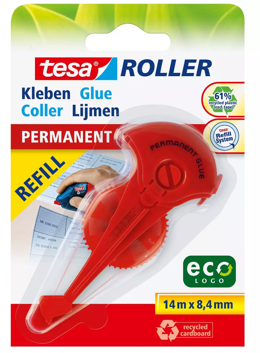 Kleberoller-Refill Tesa ecoLogo - 14m