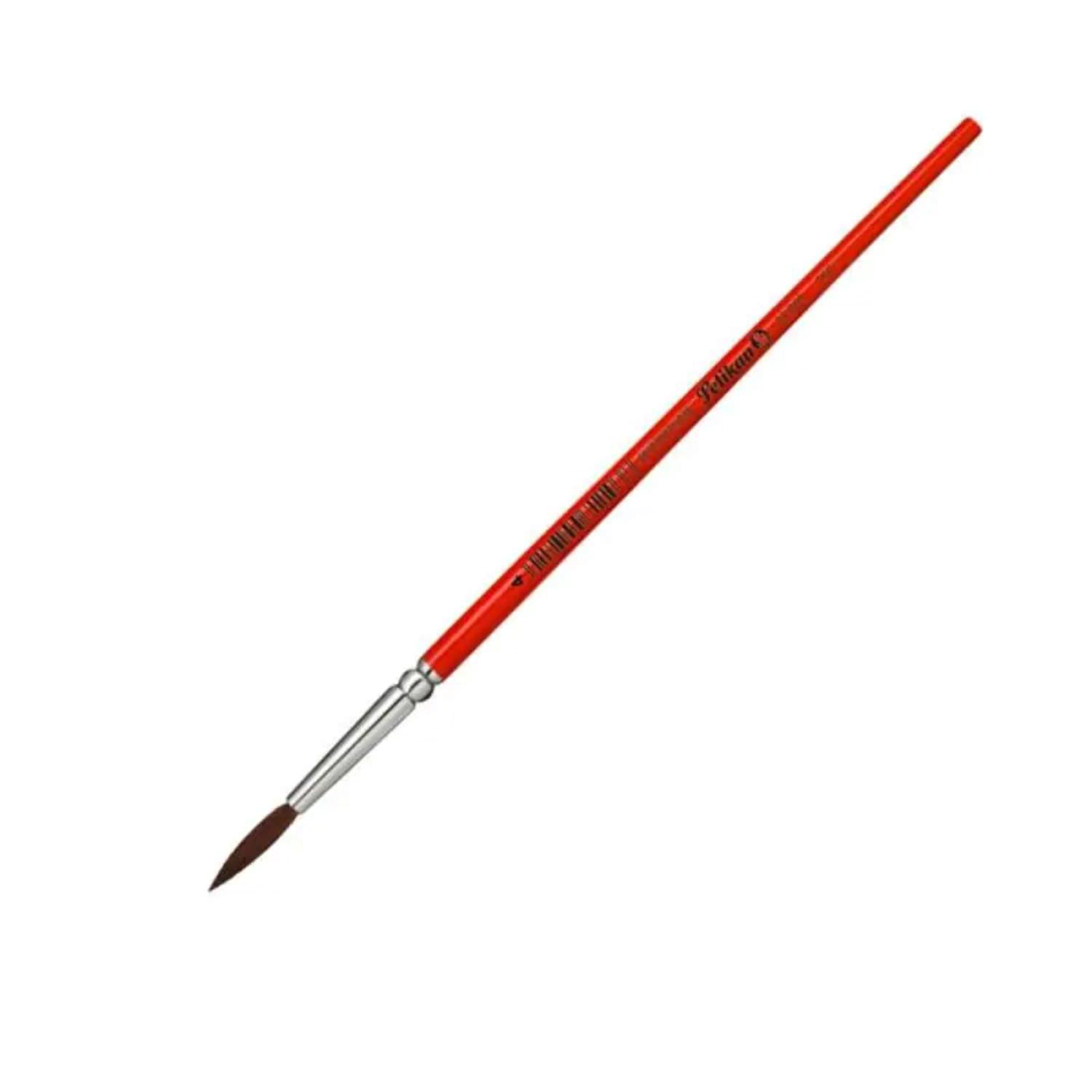 CREATIV DISCOUNT Schulpinsel Basic - Rundpinsel Aus Ponyhaar Größe 18