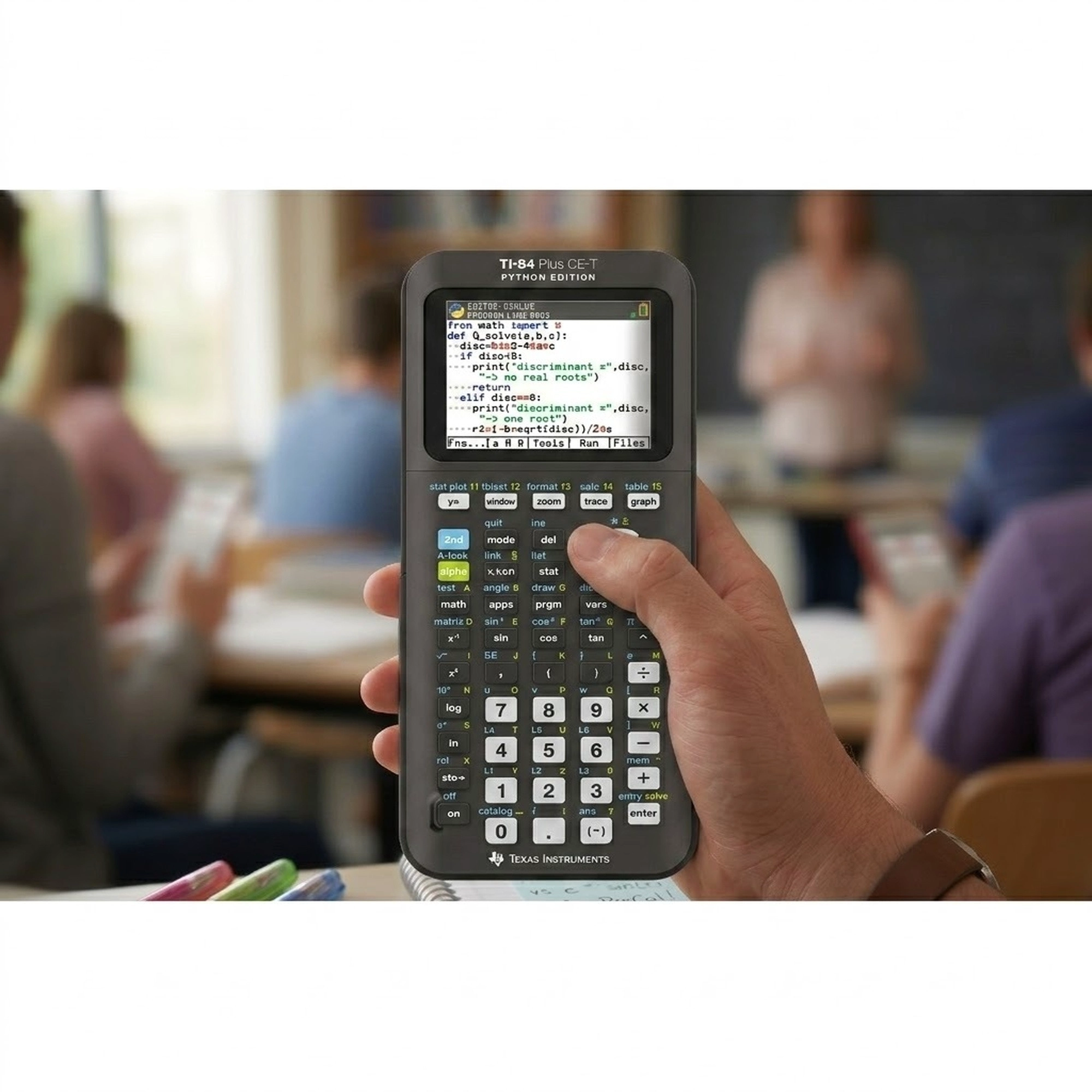 Scopri la TI-84 Plus CE-T Edizione Python