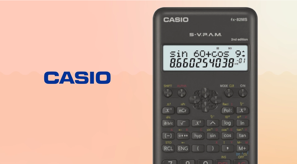 Casio fx 82ms second edition outlet