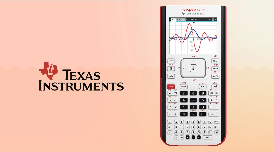 De TI Nspire CX II-T in vergelijking