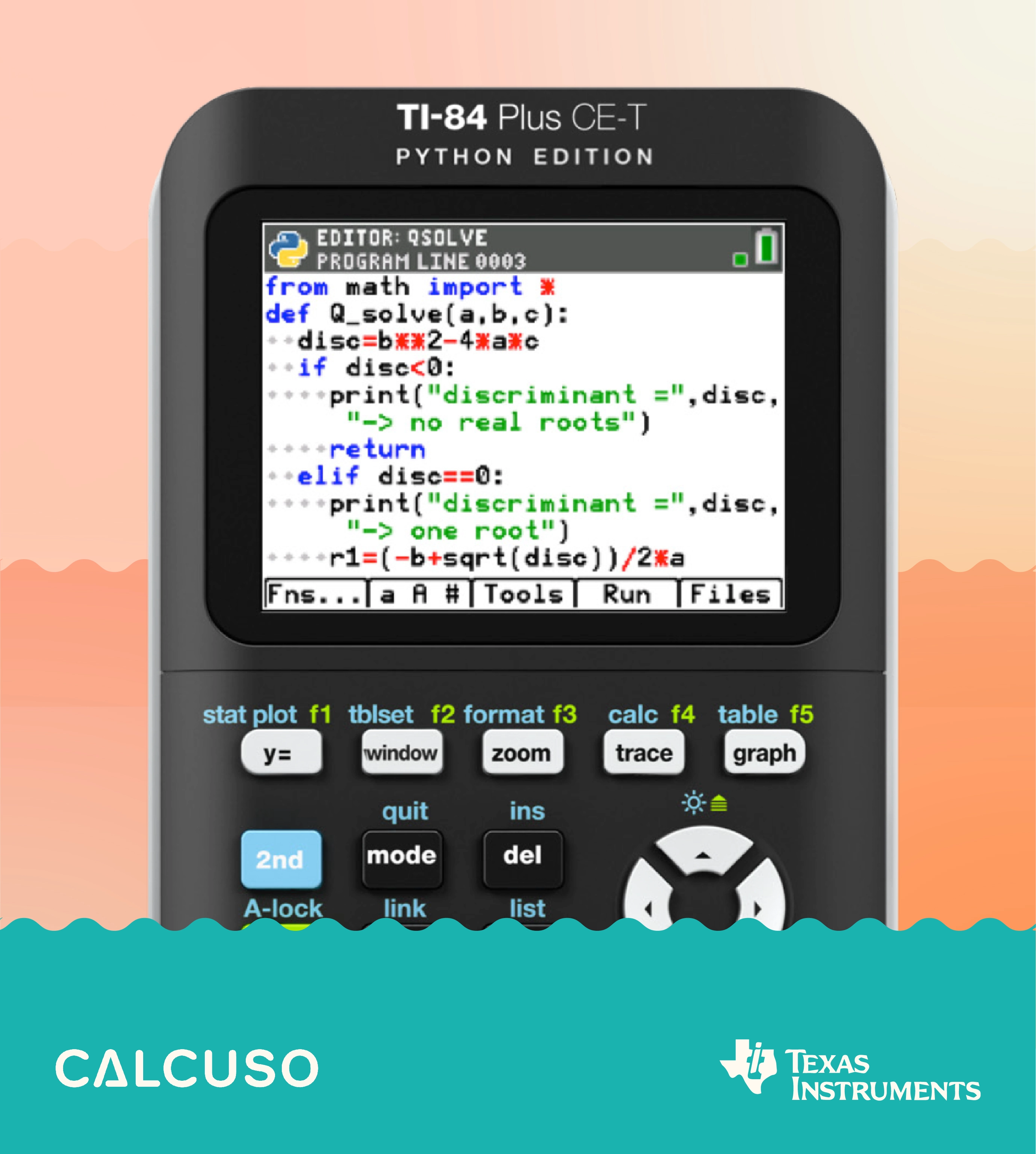 TI-84 Plus CE-T Python Edition ️ van 99,95 € online kopen