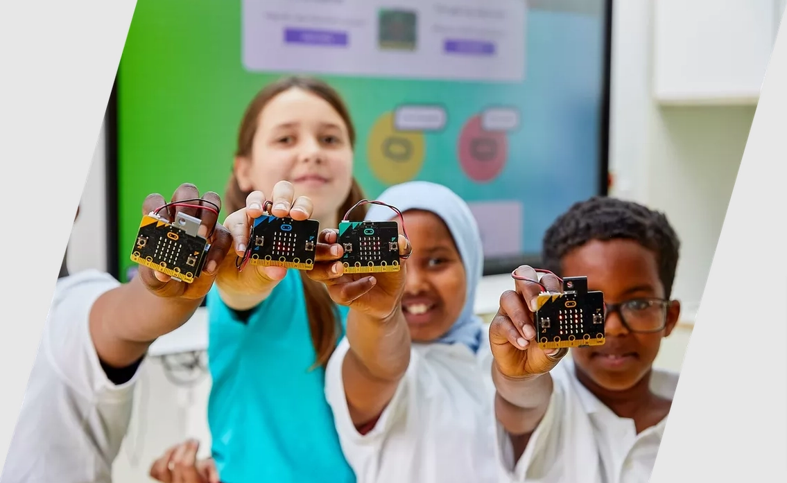 Descobrir o cartão Micro:Bit
