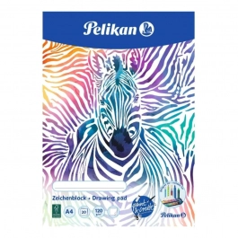 Pelikan Zeichenblock A4 120 g, 20 Blatt