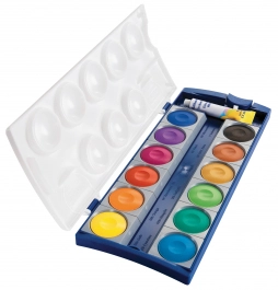 Pelikan Deckfarbkasten K12 - 12 Farben + 1 Deckweiß