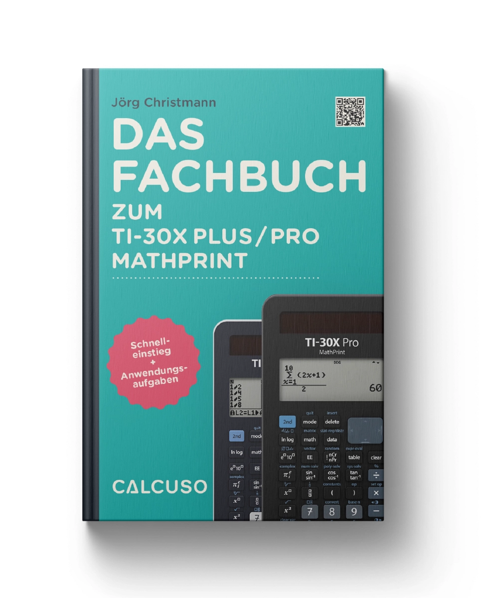 Fachbuch zum TI-30X Plus MathPrint 